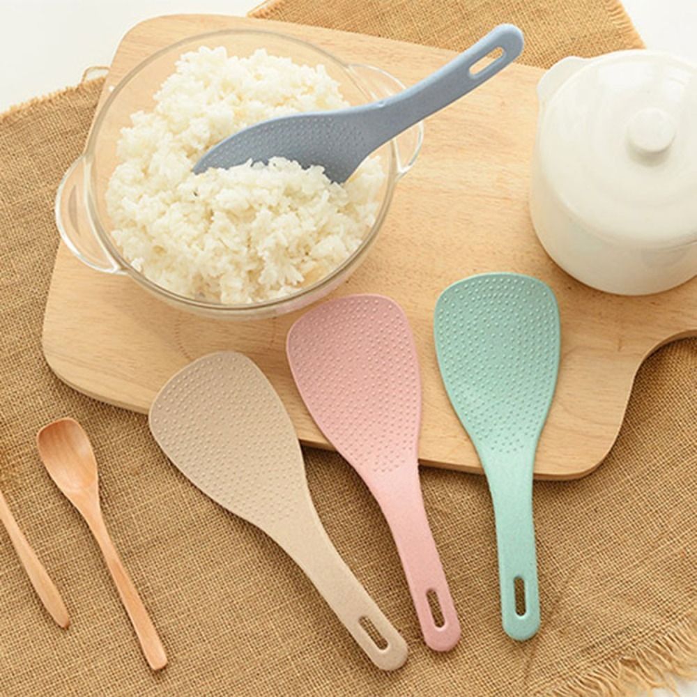 Kitchen Gadgets On Sale - Colheres De Arroz De Palha De