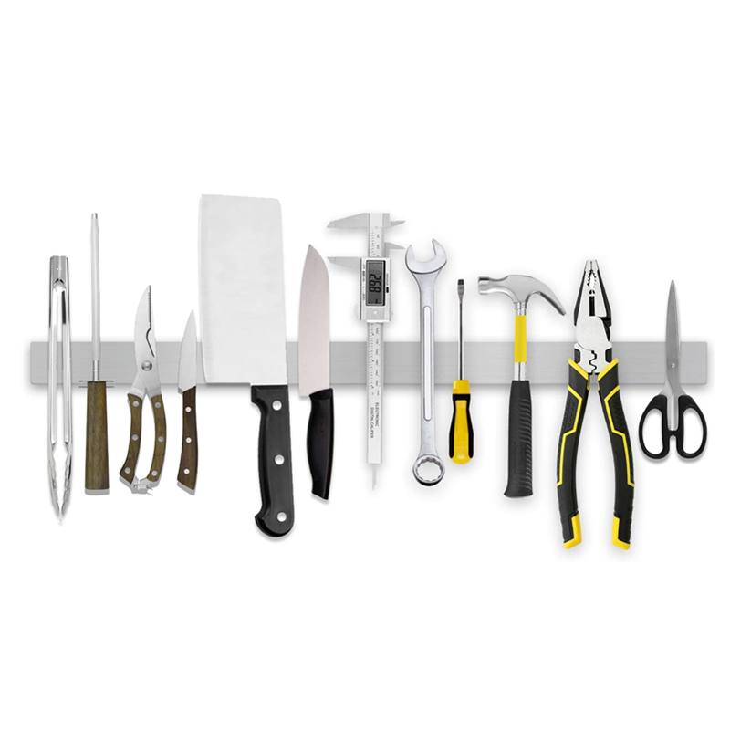 Magnetic Knife Strip - Suporte de faca de aço inoxidável,