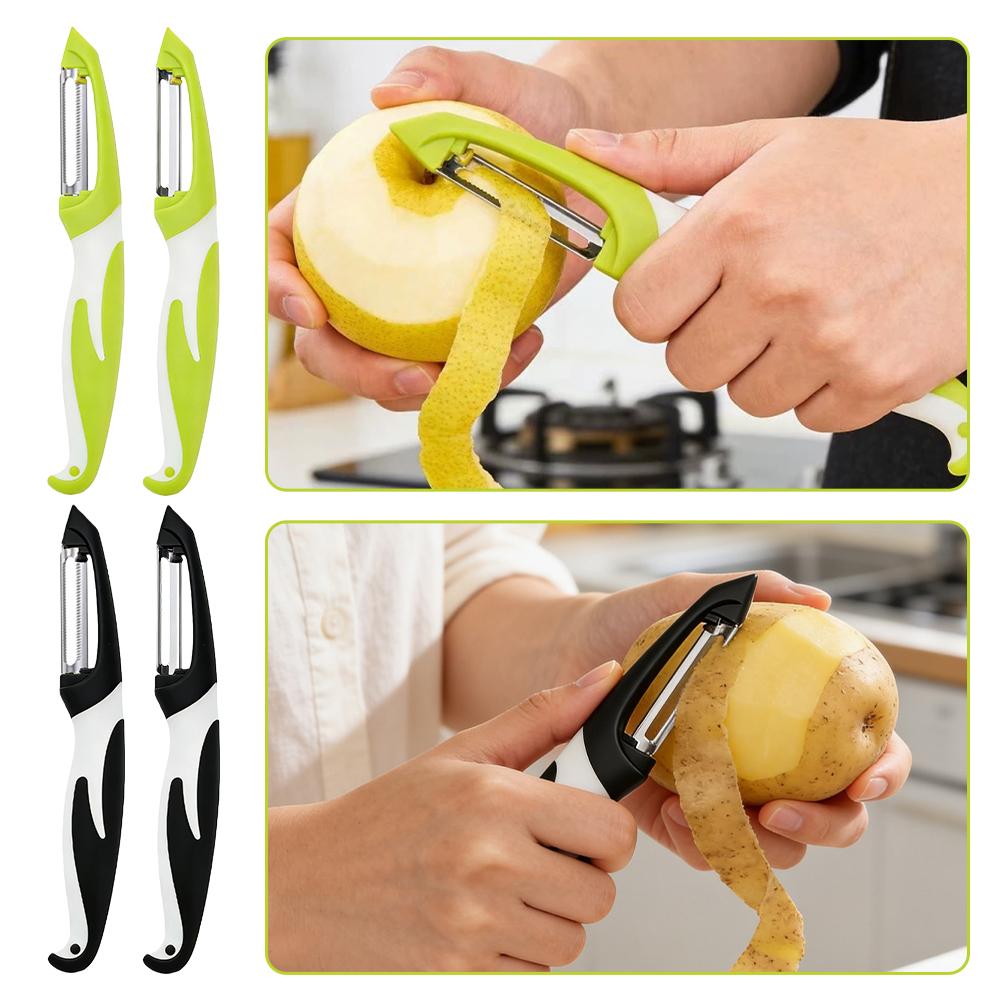Kitchen Gadgets Useful - Cortador de Legumes em Aço Inoxidável,