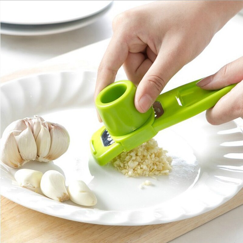 Kitchen Gadgets Green - Mini moedor de alho para cozinha,