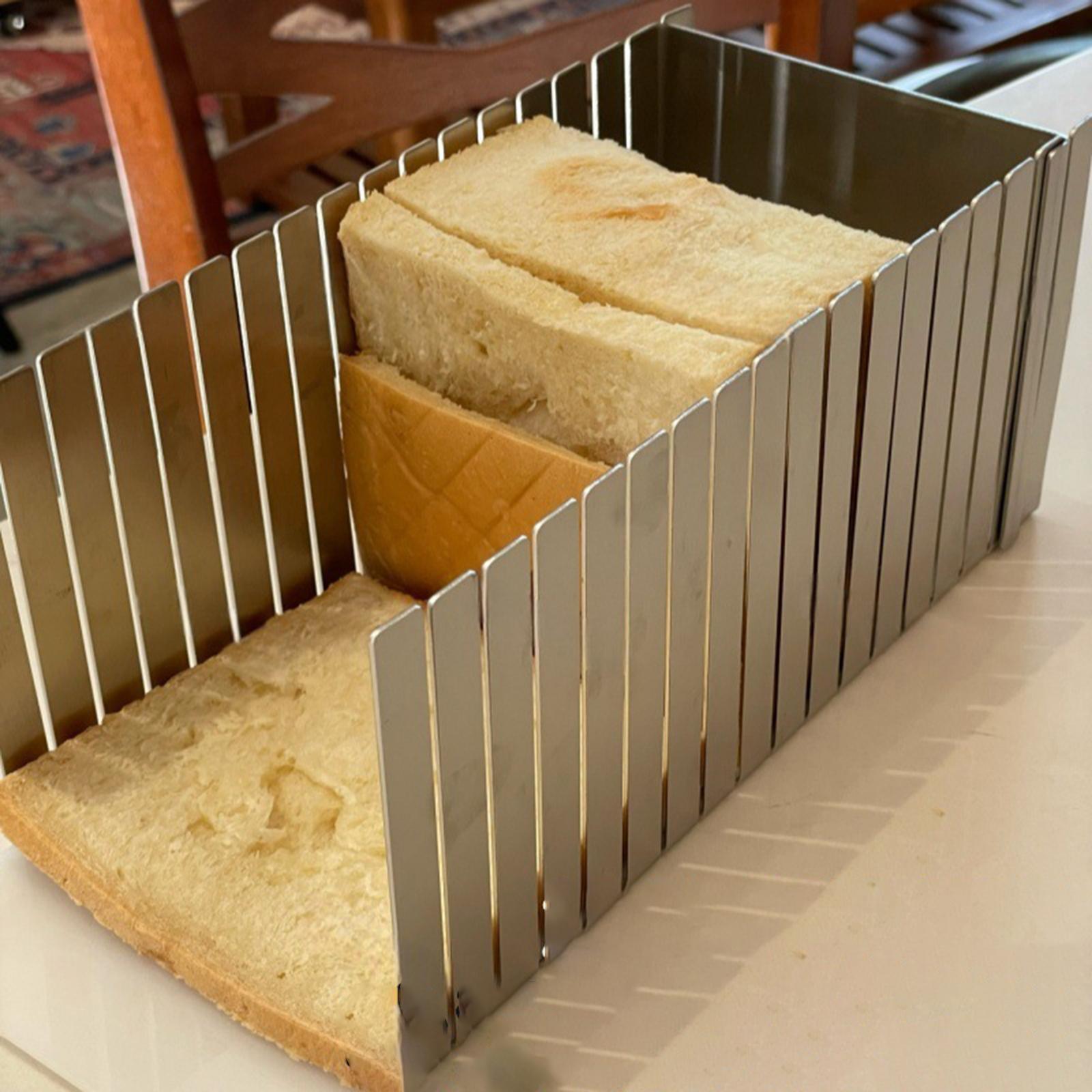 Kitchen Gadgets Cutting Tools - Fatiador de pão em aço inoxidável,