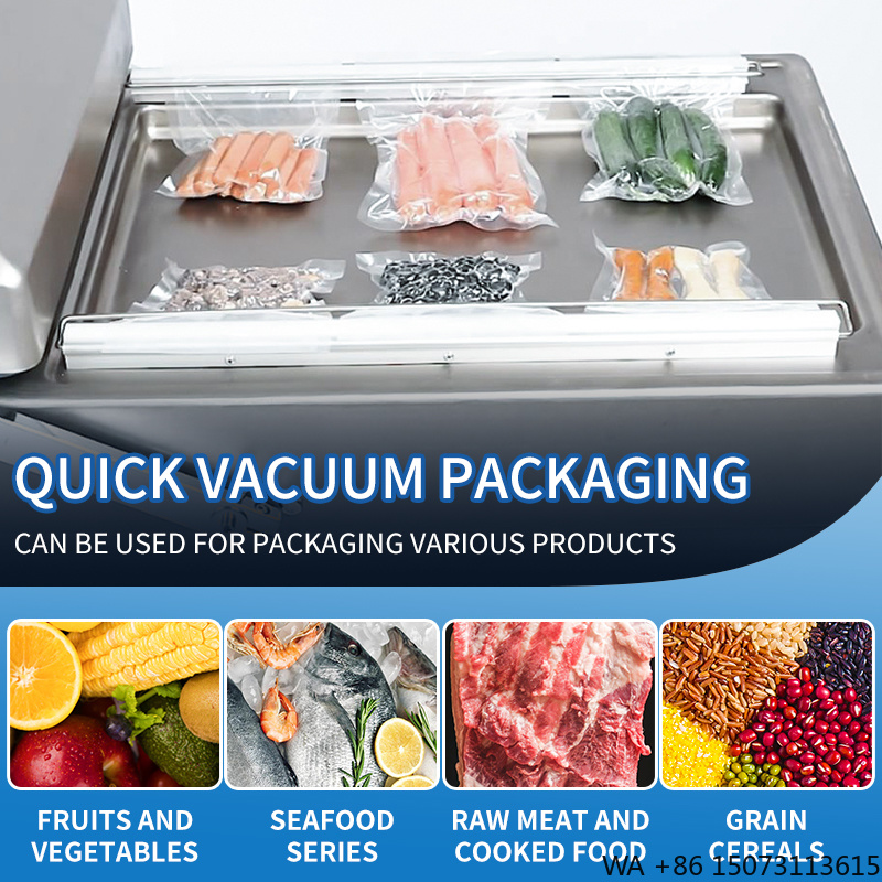 Food Vacuum Sealer - Seladora a Vácuo Comercial DZ-500 de
