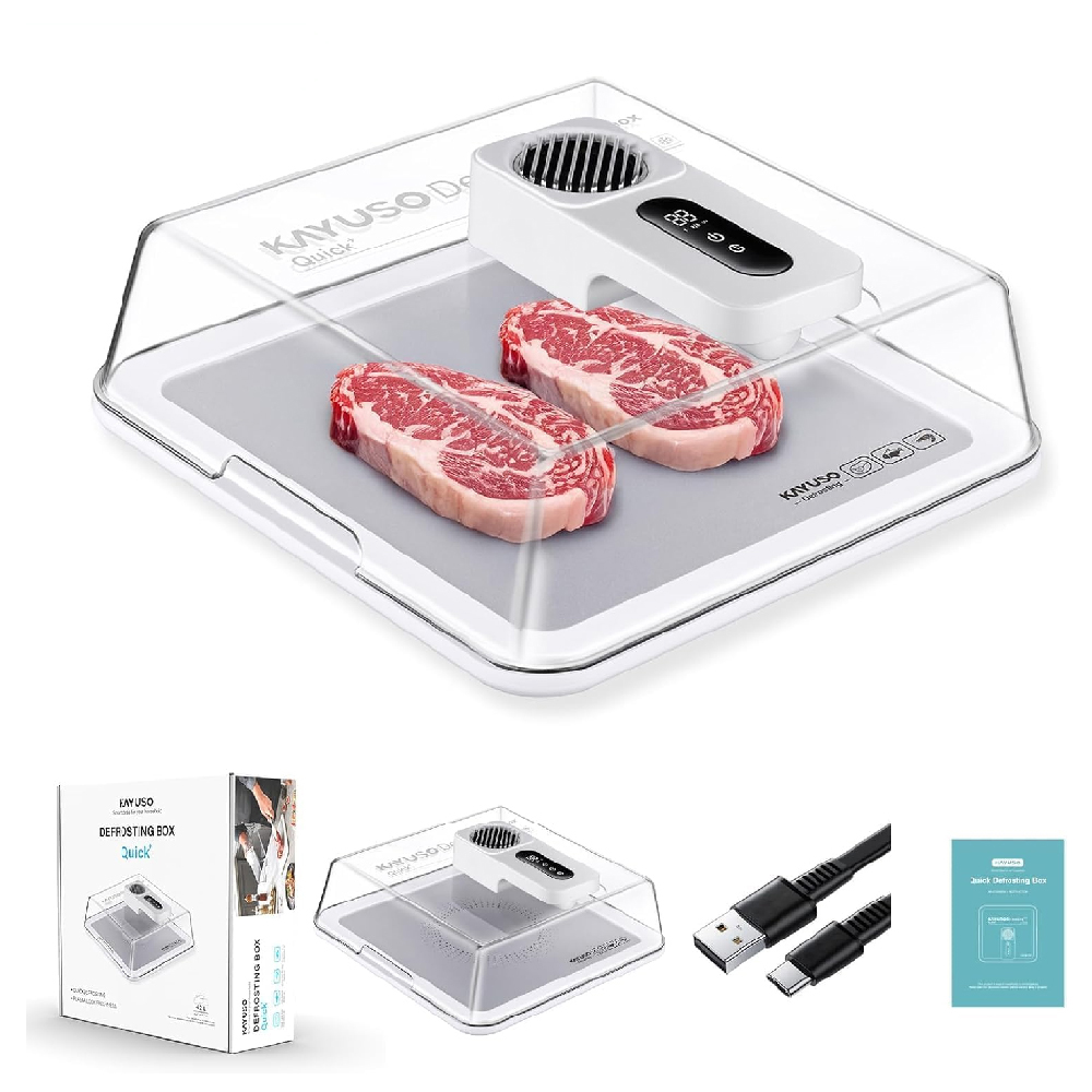 Kitchen Gadgets Useful - Bandeja de Descongelamento Rápido para Alimentos