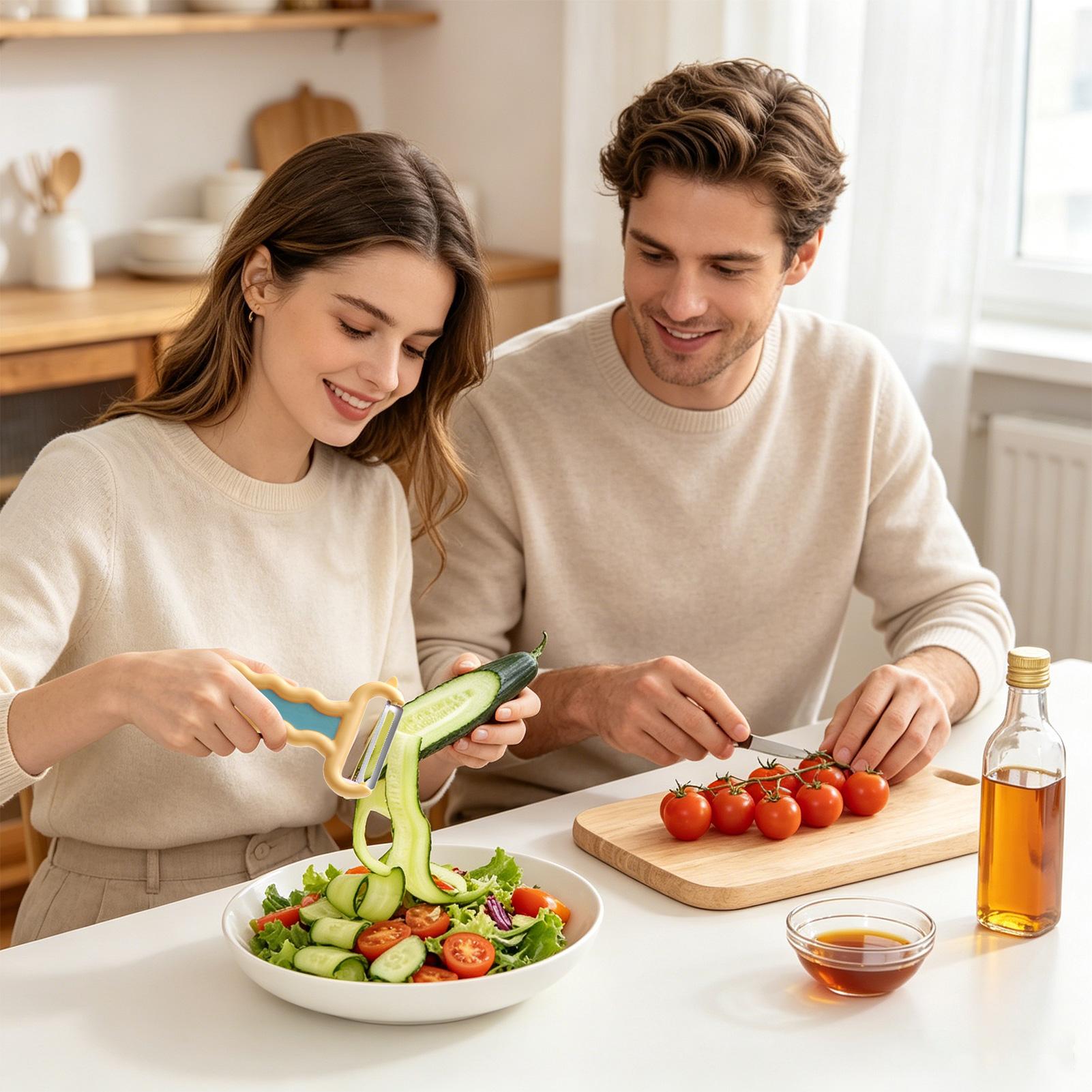 Descascador de legumes portáti - Kitchen Gadgets Men avaliação e preço
