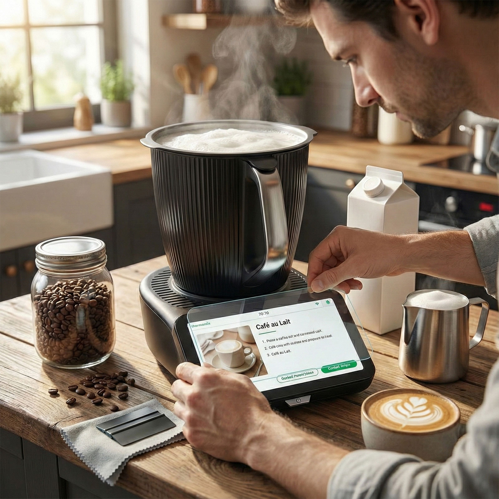1/2 pçs pet filme protetor de  - Kitchen Gadgets Thermomix avaliação e preço