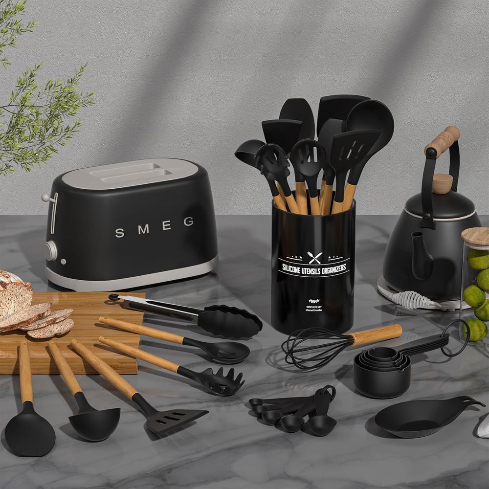 Conjunto de Utensílios de Cozi - Kitchen Gadgets Holder avaliação e preço