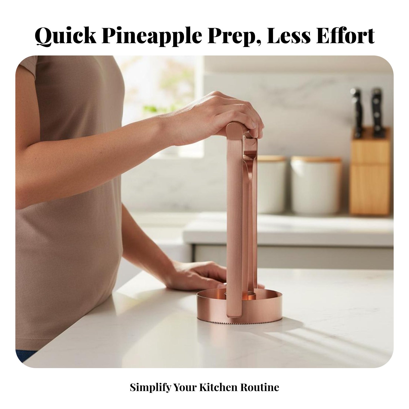 Cortador de Abacaxi em Aço Ino - Kitchen Gadgets Useful avaliação e preço