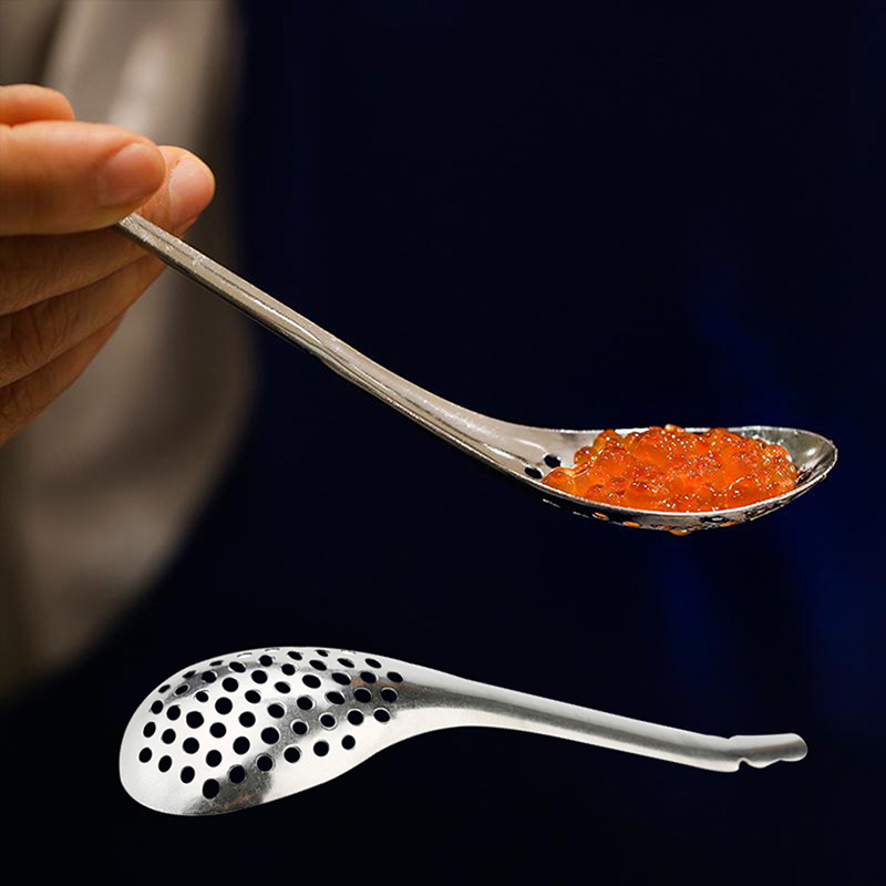 Colher de caviar com 56 furos, - Kitchen Gadgets Useful avaliação e preço
