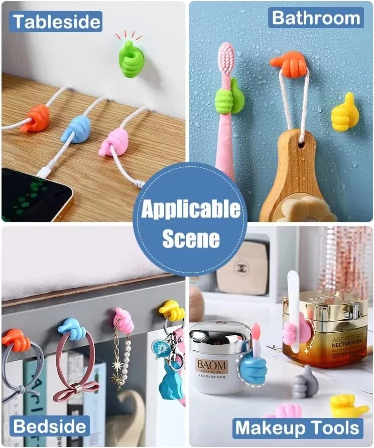Gancho de parede de silicone p - Kitchen Gadgets Holder avaliação e preço