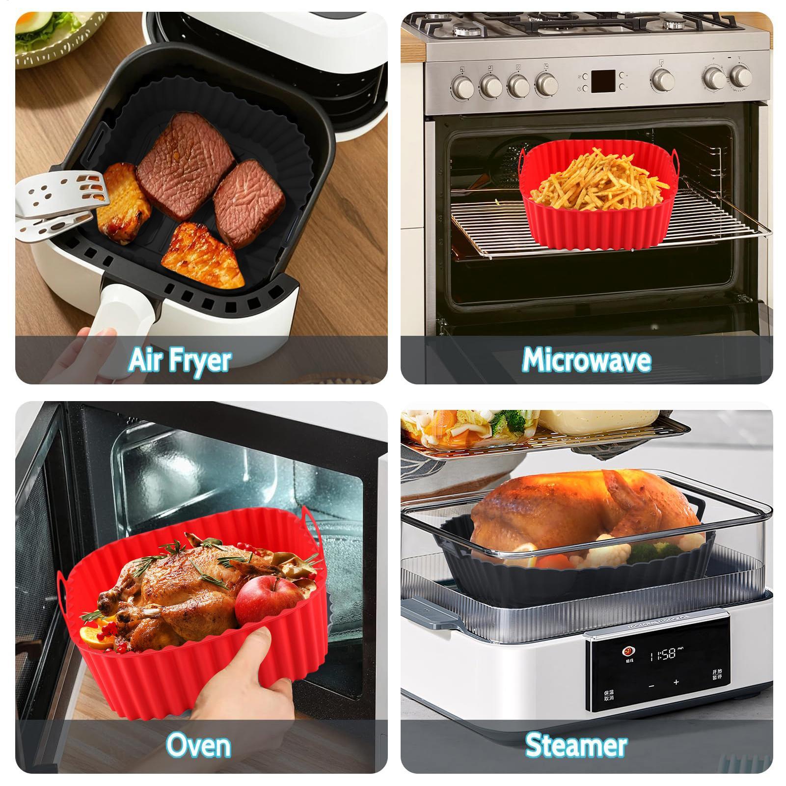 Forros de Silicone para Fritad - Kitchen Gadgets Men avaliação e preço