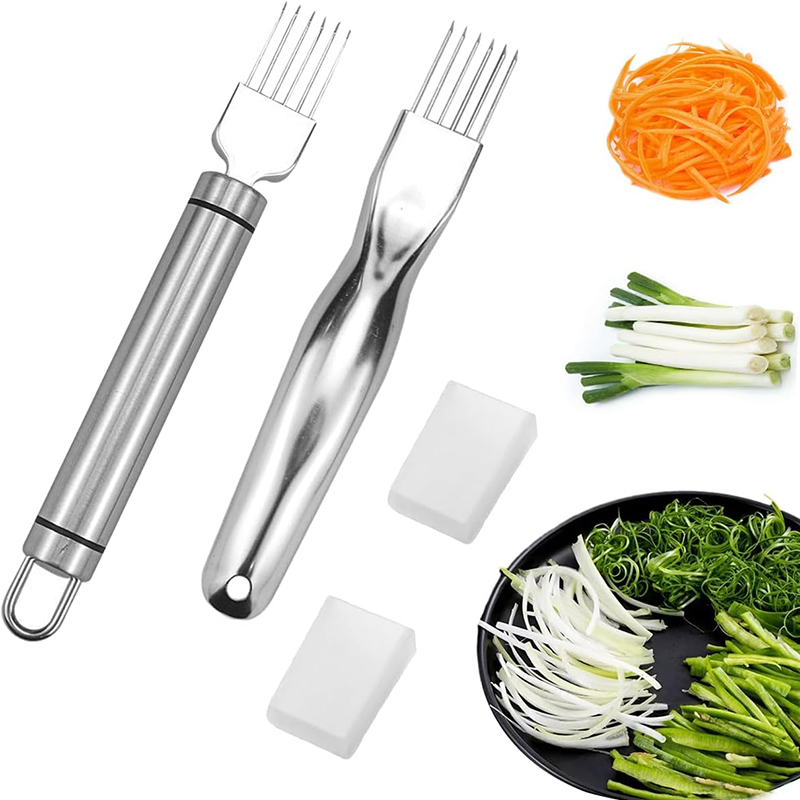 Aço inoxidável picado cebola v - Kitchen Gadgets Green avaliação e preço