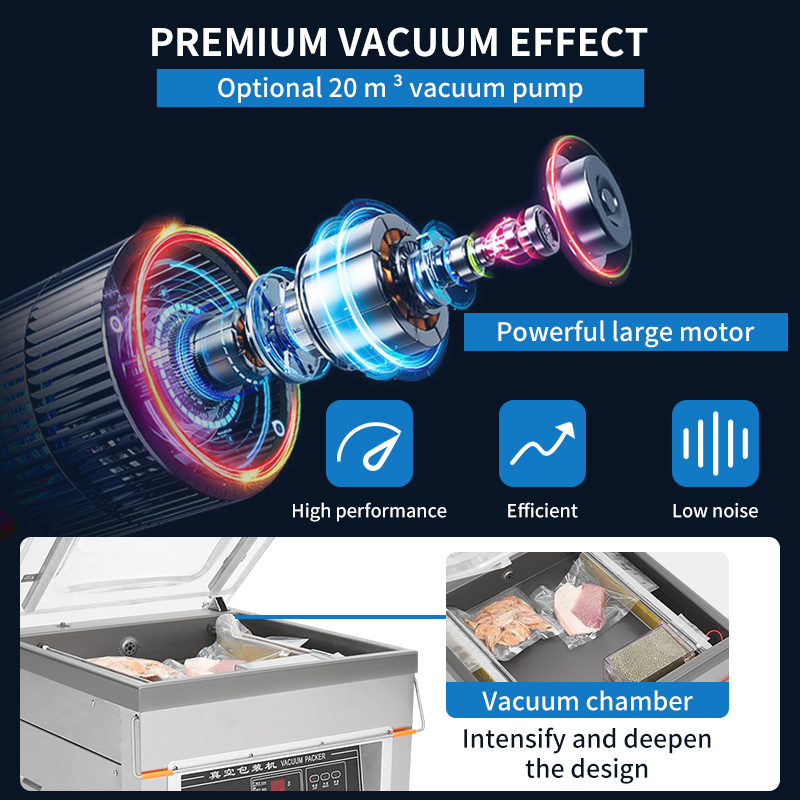 Máquina comercial semiautomáti - Food Vacuum Sealer avaliação e preço