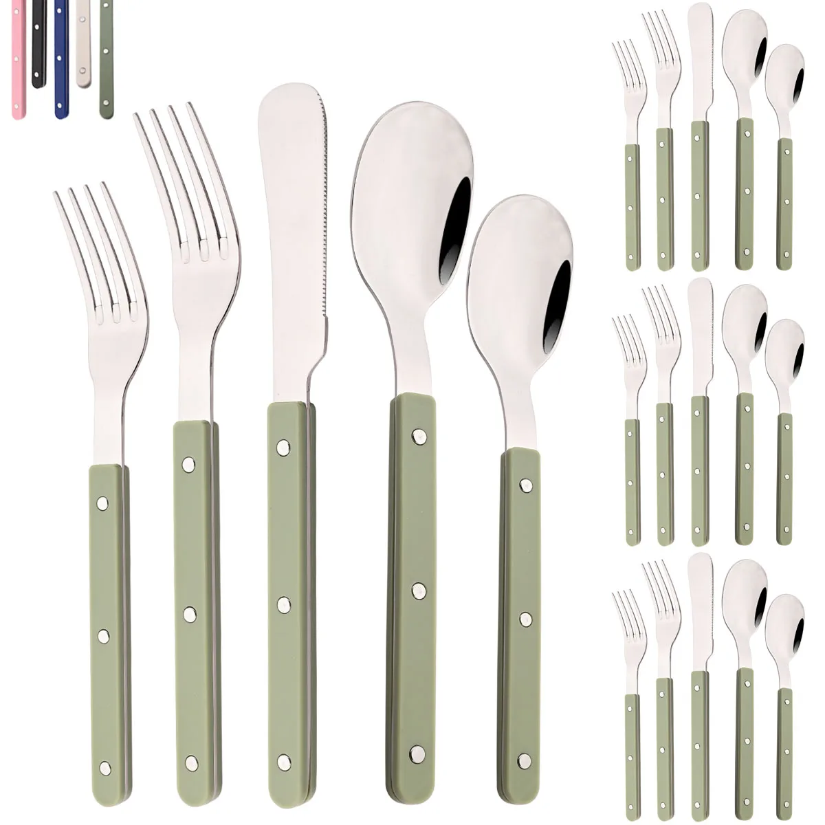 Conjunto de talheres com cabo  - Kitchen Gadgets Green avaliação e preço