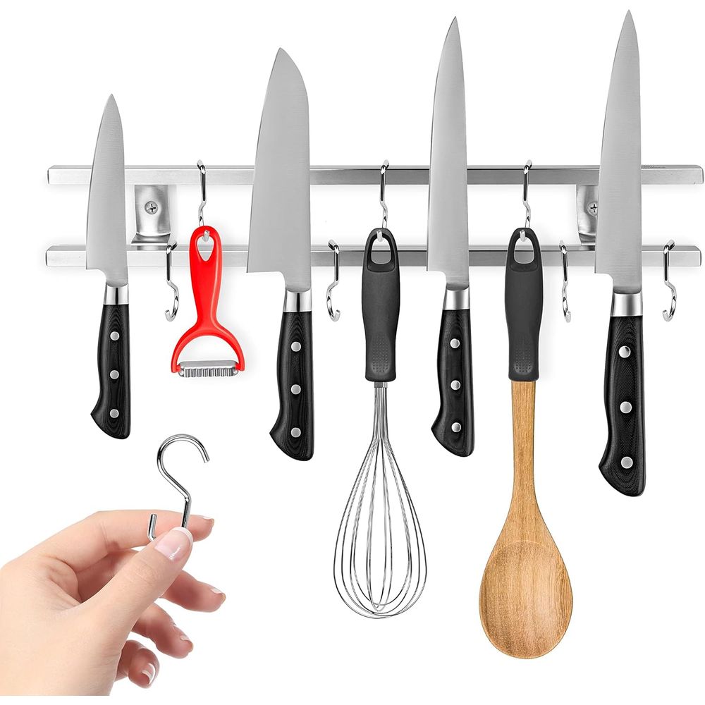 Suporte Magnético de Metal Ino - Magnetic Knife Strip avaliação e preço