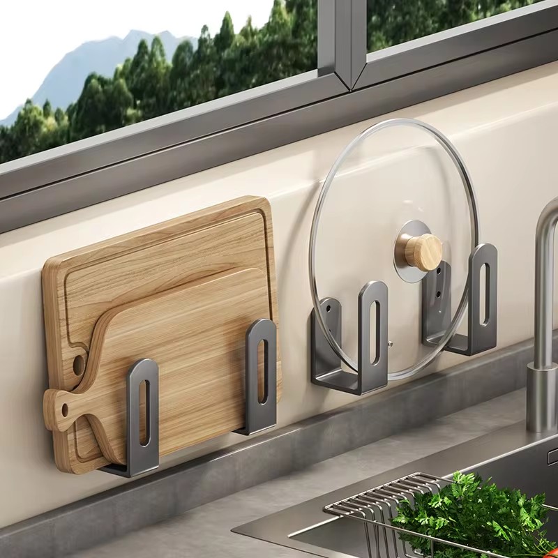 2 pçs/set pote tampa rack pote - Kitchen Gadgets Holder avaliação e preço