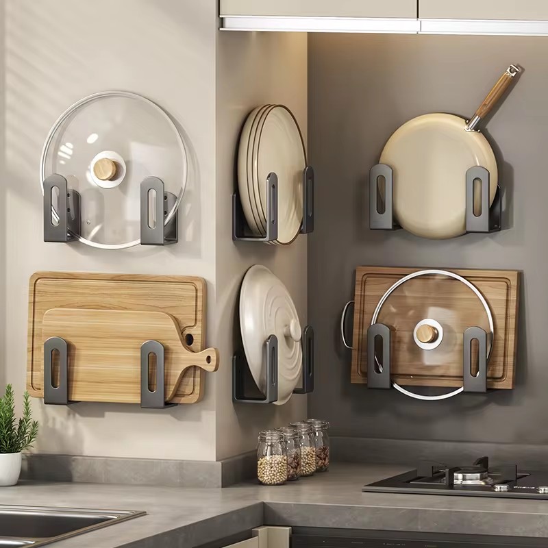 2 pçs/set pote tampa rack pote - Kitchen Gadgets Holder avaliação e preço