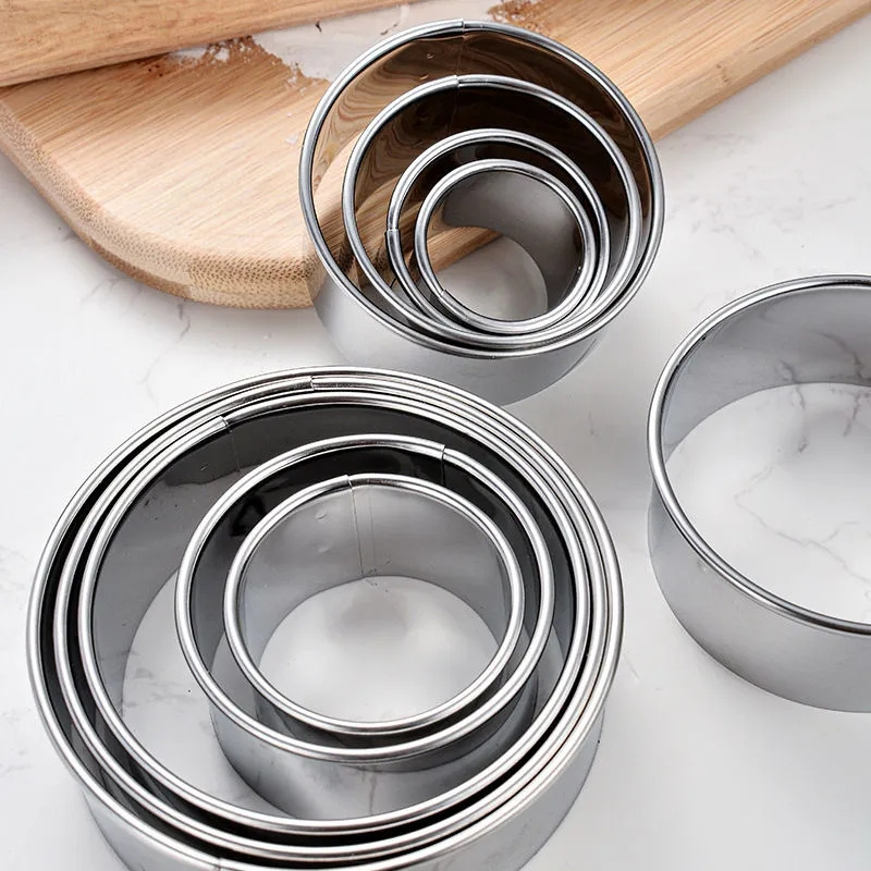 Conjunto de 5 Moldes Redondos  - Kitchen Gadgets Cutting Tools avaliação e preço