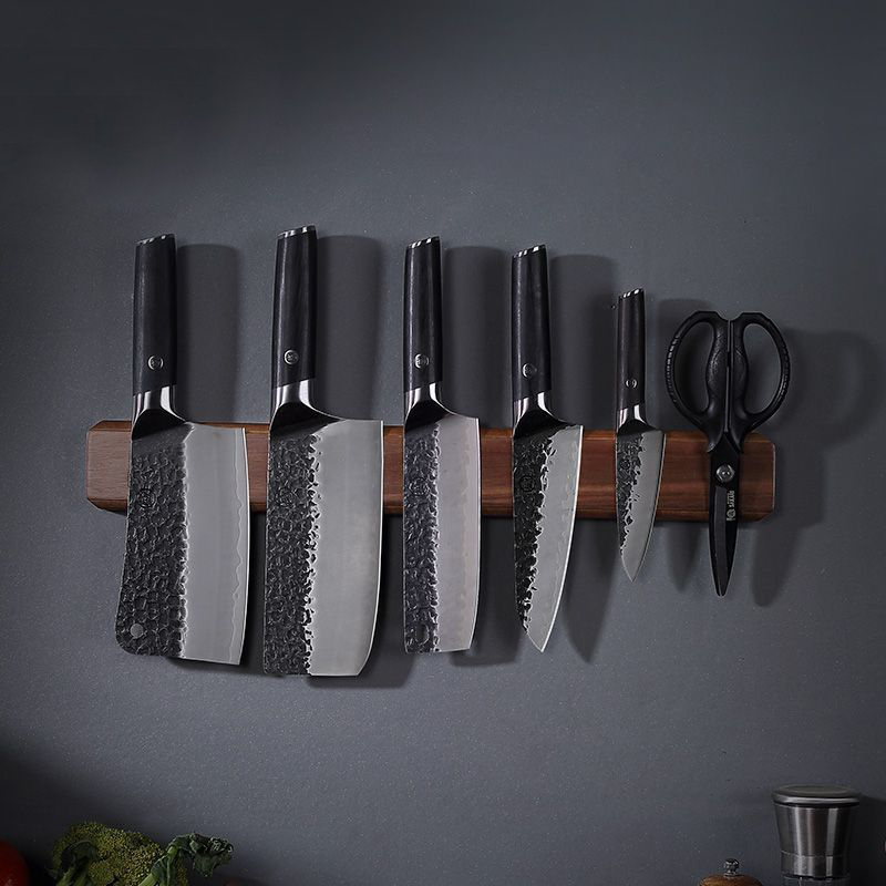 Marca grossa madeira de acácia - Magnetic Knife Strip avaliação e preço
