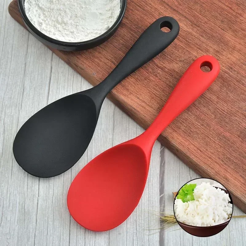 Colher de arroz de silicone su - Kitchen Gadgets On Sale avaliação e preço