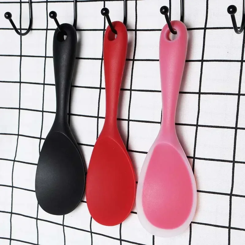 Colher de arroz de silicone su - Kitchen Gadgets On Sale avaliação e preço