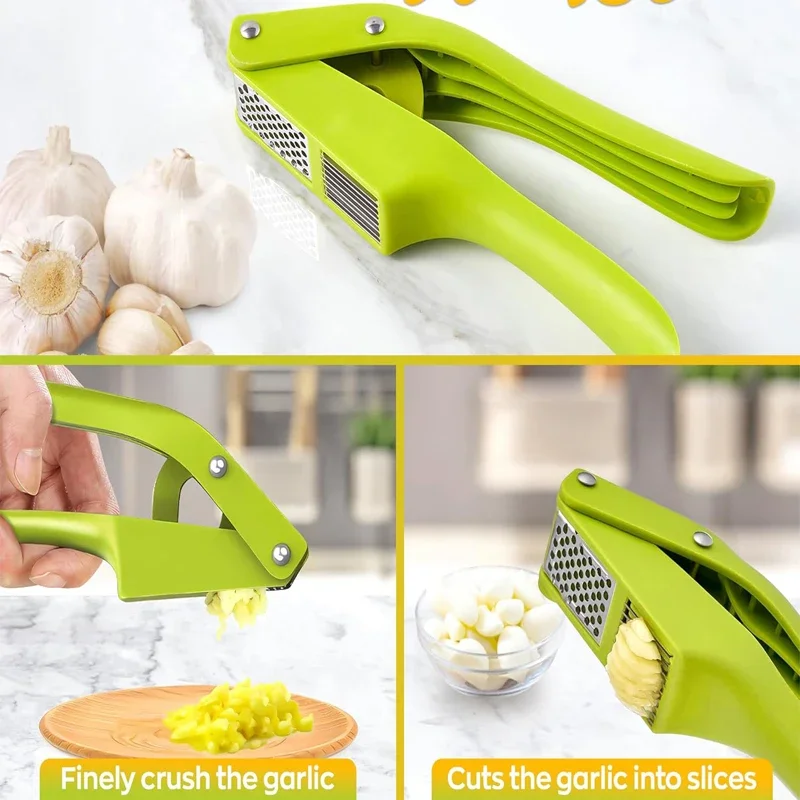 2 em 1 alho ricer e slicer imp - Kitchen Gadgets Gift avaliação e preço